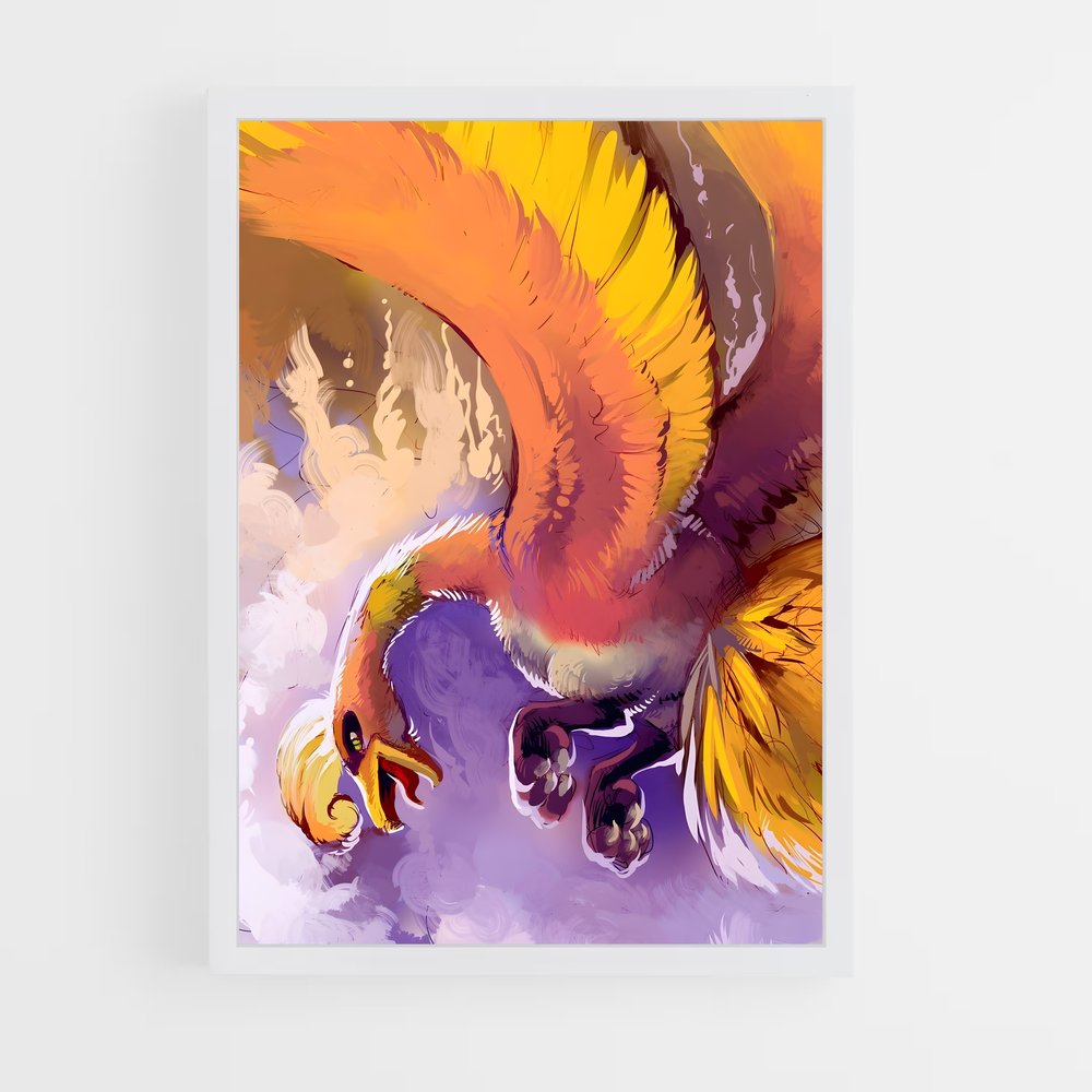 Poster L'Oiseau d'Or – affiche Pokemon (vue 3)